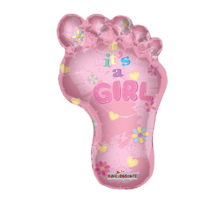 36” it’s a girl foot print shape