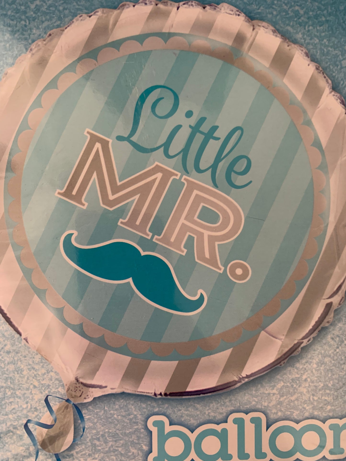 18” little mr foil balloon