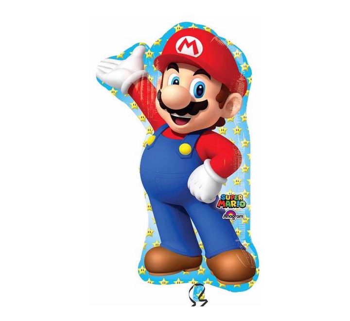 Super Mario super shape foil balloon