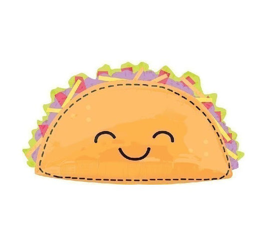 Taco super shape foil balloon